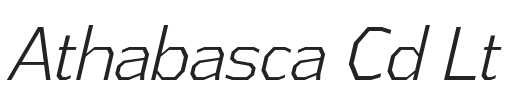 Athabasca Cd Lt.ttf字体下载