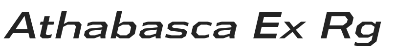 Athabasca Ex Rg.ttf字体下载