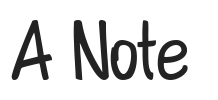 A Note.ttf字体下载