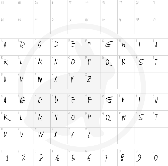 2016 Bugs.ttf字体下载