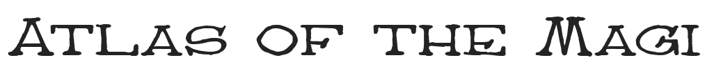 Atlas of the Magi.ttf字体下载