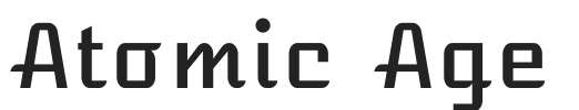 Atomic Age.ttf字体下载