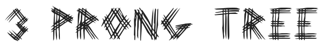 3 Prong Tree.ttf字体下载