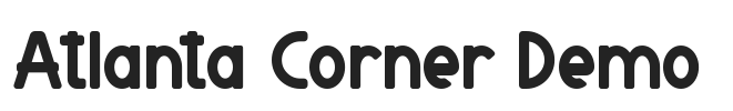 Atlanta Corner Demo.ttf字体下载