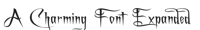 A Charming Font Expanded.ttf字体下载