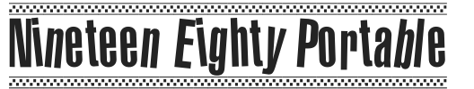 Nineteen Eighty Portable.otf字体下载