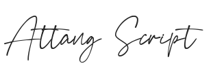 Attang Script.ttf字体下载