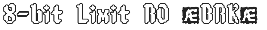 8-bit Limit RO (BRK).ttf字体下载