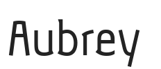 Aubrey.ttf字体下载