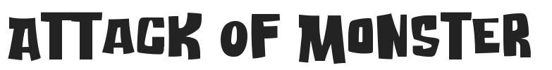 Attack Of Monster.ttf字体下载