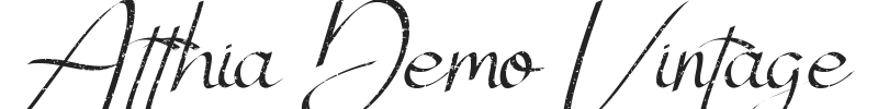 Atthia Demo Vintage.ttf字体下载