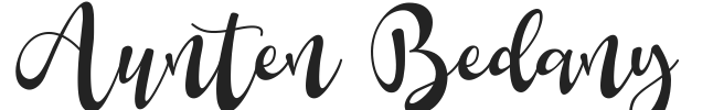 Aunten Bedany.ttf字体下载