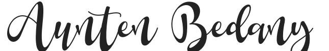 Aunten Bedany.otf字体下载