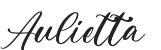 Aulietta.otf字体下载