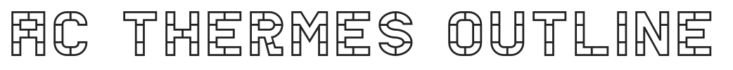 AC Thermes Outline.otf字体下载