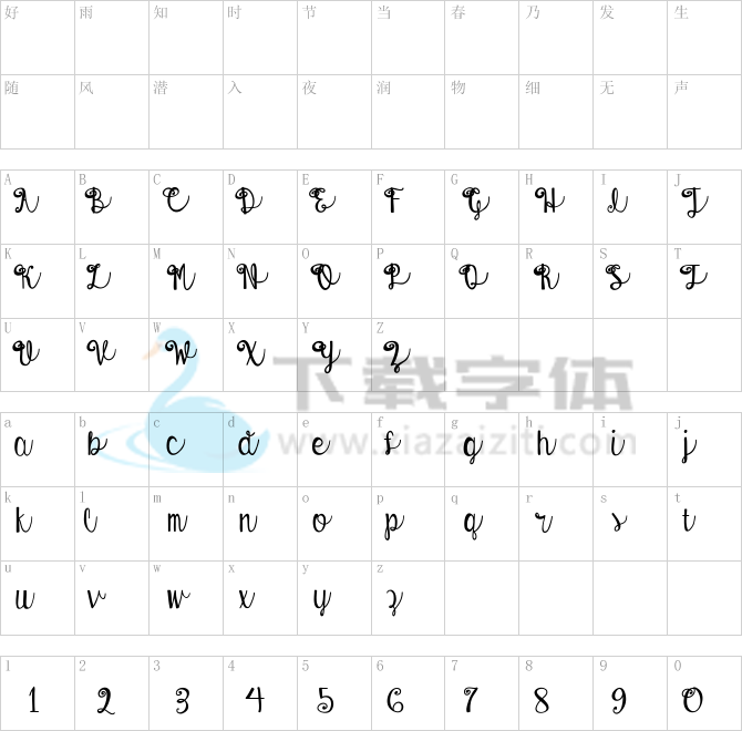 Austie Bost Envelopes.ttf字体下载