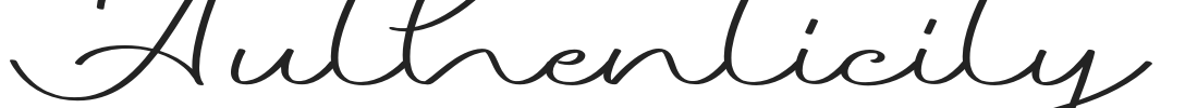 Authenticity.ttf字体下载