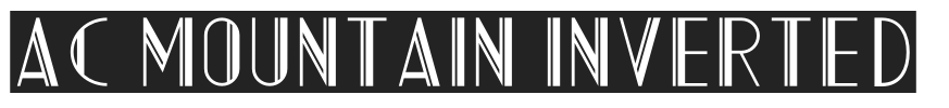 AC Mountain Inverted.otf字体下载