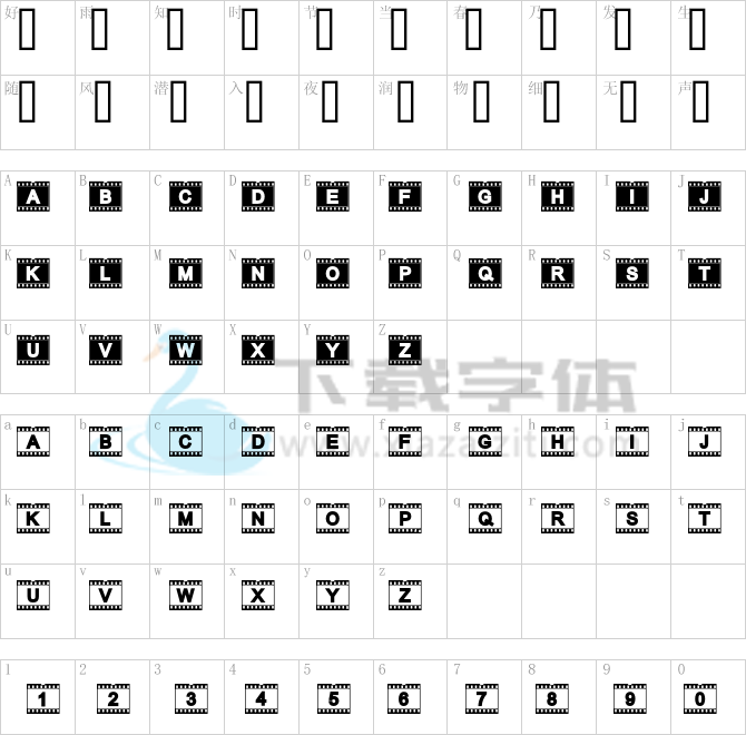 AC Filmstrip.otf字体下载