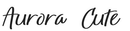 Aurora Cute.otf字体下载