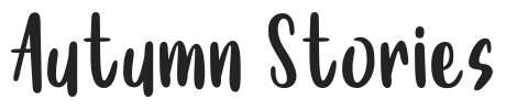 Autumn Stories.otf字体下载
