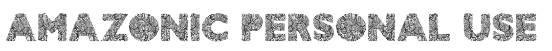 AMAZONIC PERSONAL USE.ttf字体下载