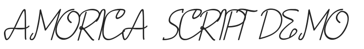AMORICA SCRIPT DEMO.ttf字体下载