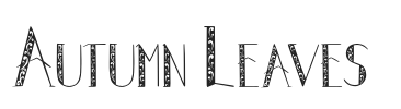 Autumn Leaves.otf字体下载