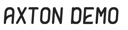 AXTON DEMO.ttf字体下载
