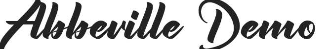 Abbeville Demo.ttf字体下载