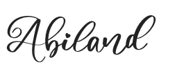 Abiland.otf字体下载