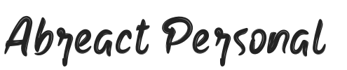 Abreact Personal.otf字体下载