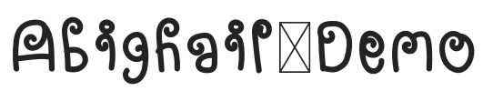 Abighail-Demo.otf字体下载