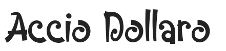 Accio Dollaro.ttf字体下载