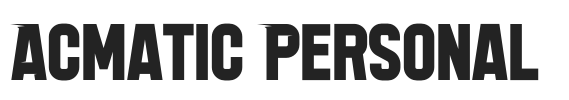 Acmatic Personal.otf字体下载