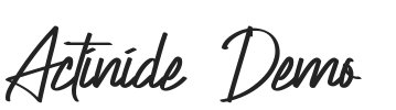 Actinide Demo.ttf字体下载