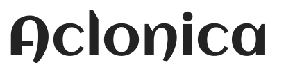 Aclonica.ttf字体下载