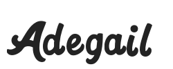 Adegail.otf字体下载