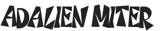 Adalien Miter.ttf字体下载