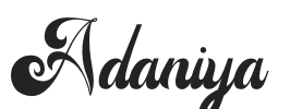 Adaniya.ttf字体下载