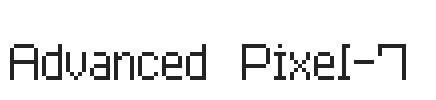 Advanced Pixel-7.ttf字体下载