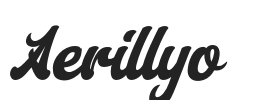 Aerillyo.otf字体下载