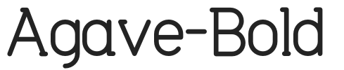 Agave-Bold.otf字体下载