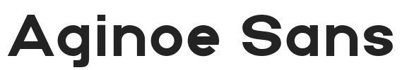 Aginoe Sans.ttf字体下载