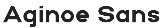 Aginoe Sans.otf字体下载