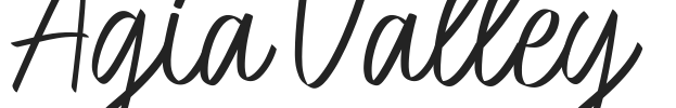 Agia Valley.otf字体下载