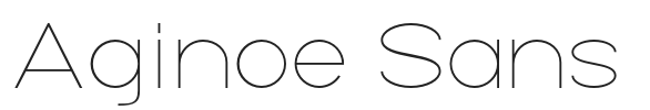 Aginoe Sans.otf字体下载