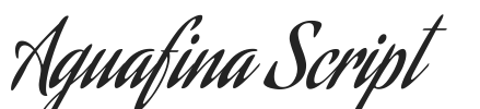 Aguafina Script.ttf字体下载