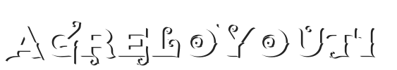 AgreloyOut1.otf字体下载