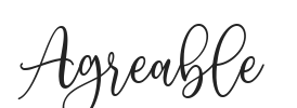 Agreable.ttf字体下载